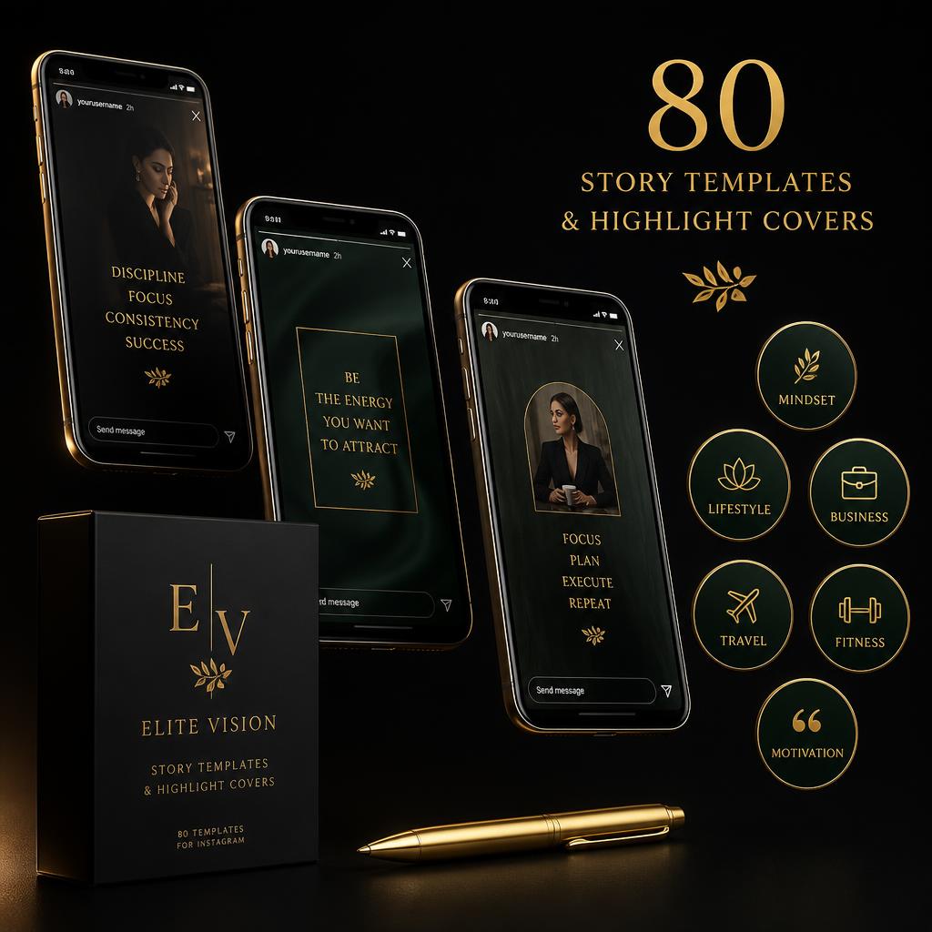 30 Aesthetic Story Templates