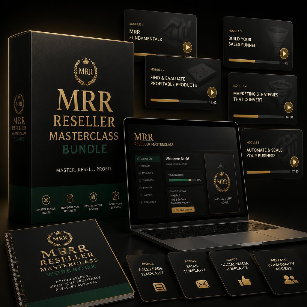 MRR Reseller Masterclass Bundle