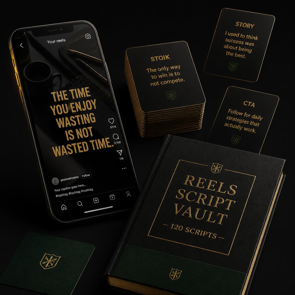 Reels Script Vault — 120 Scripts
